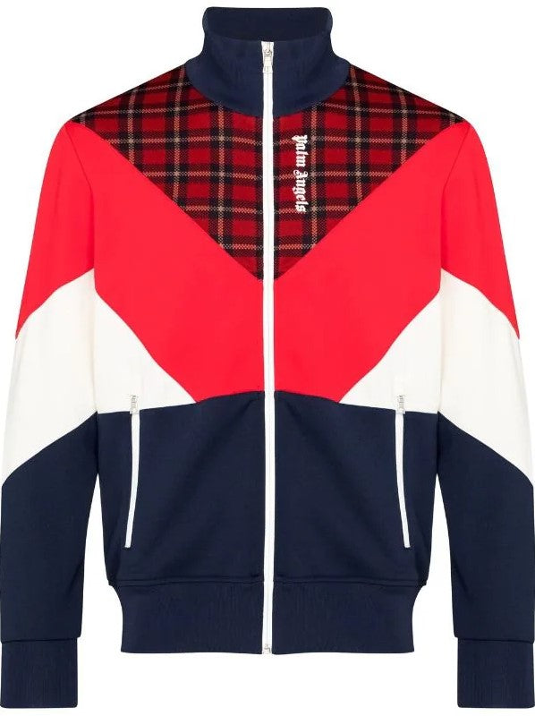 PALM ANGELS - Colour Block Panelled Track Jacket - THE GAME